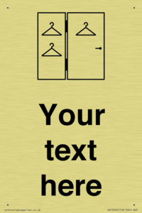 Custom information:  Large Changing room